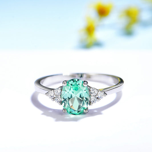 Kuololit Zultanite Tanzanite Gemstone Ring for Women Solid 925 Sterling Silver Color Change Ring for Wedding Engagement Jewelry