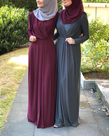 Kaftan Robe Abaya Dubai /Turkey Hijab  Dress  for Muslim Women