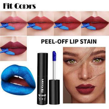 Peel-off Lip Stain Velvet Matte Lip Tinted Tear-off Lipstick Lip Makeup Beauty Stain Velvet Glaze Lip Gloss Peel-off Lip Lips