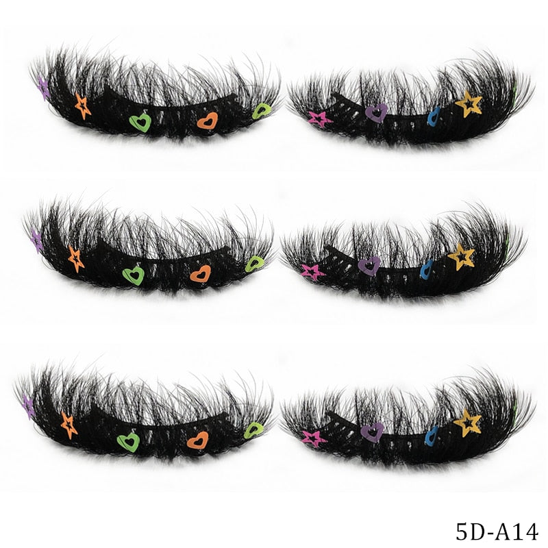 25mm Lashes On Them Full Strip 14/16/18mm Cosmetics Makeup Charming False Eyelashes Butterfly Lash
